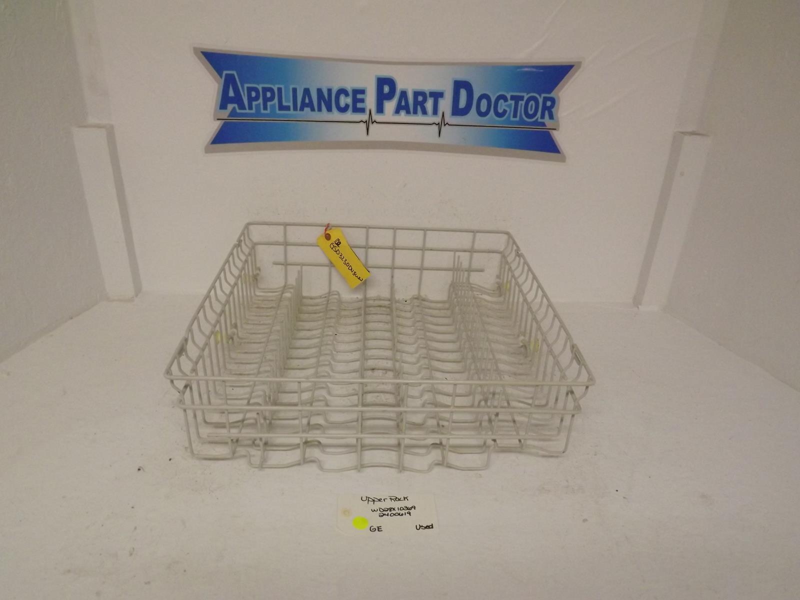 GE Dishwasher WD28X10369 2400619 Upper Rack Used GE Dishwasher WD28X10369 2400619 Upper Rack Used